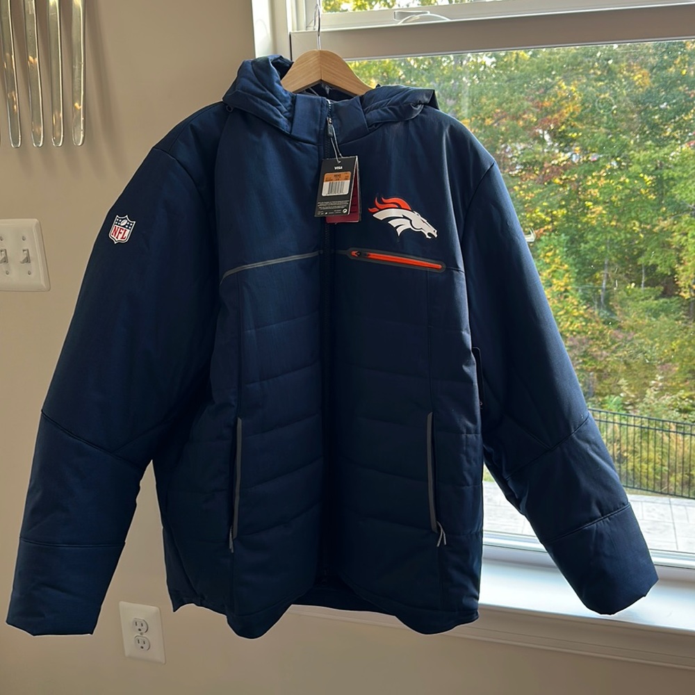 Nike size XXL NFL onfield Denver Broncos jacket